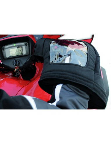 KIMPEX Handlebar Windowed Muffs ATV Black