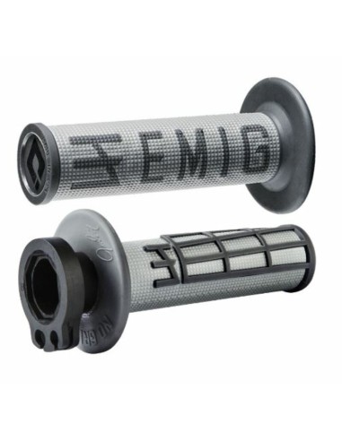 Manere cu blocare ODI Emig V2 Half Waffle Grey Black & Grey