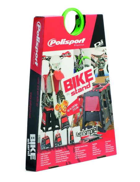 Suport pliabil pentru biciclete POLISPORT Verde/Negru