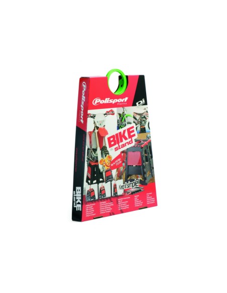 POLISPORT Suport pliabil pentru biciclete Portocaliu/Negru