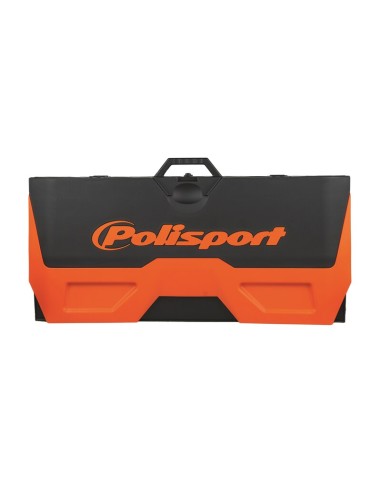 POLISPORT orange/black Foldable Bike Mat