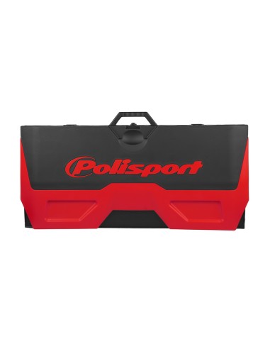 POLISPORT red/black Foldable Bike Mat