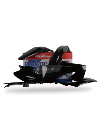 POLISPORT Plastic Kit Black Honda CR125R/CR250R