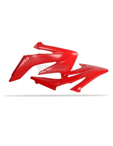 POLISPORT Radiator Covers Red Honda CRF250R