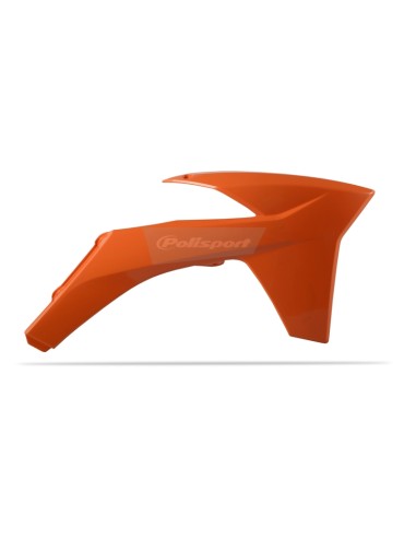 POLISPORT Radiator Covers orange KTM