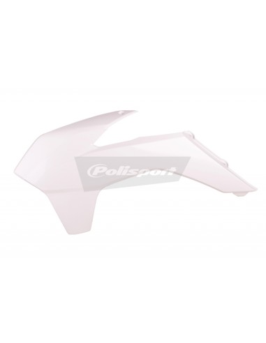 POLISPORT Radiator Covers White KTM