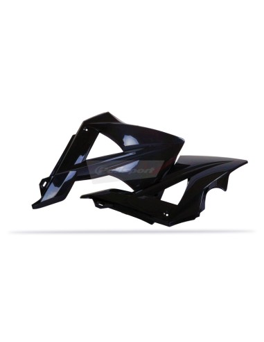 POLISPORT Radiator Covers Black Gas Gas