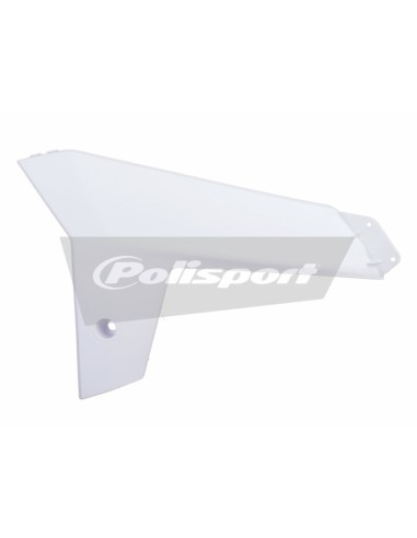 POLISPORT Lower Radiator Covers White Gas Gas EC/EC-F