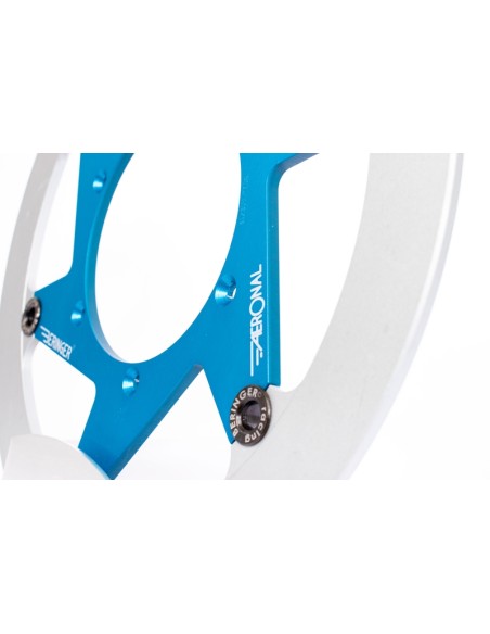BERINGER Aeronal Cast Iron Floating Brake Disc - Blue S10LGBLF