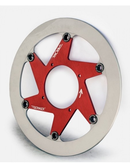 Disc de frână flotant BERINGER Aeronal din oțel inoxidabil - roșu S9LGRI