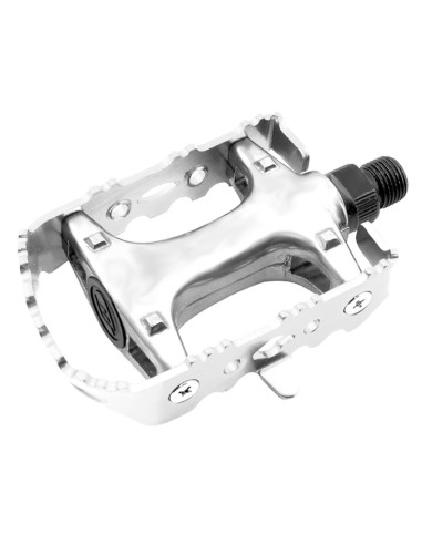 XERAMA MTB/City Bike Pedals Alu Axle CR-Mo - White