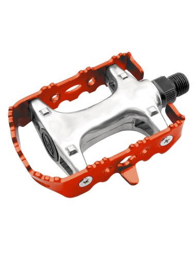 XERAMA MTB/City Bike Pedals Alu Axle CR-Mo - Red