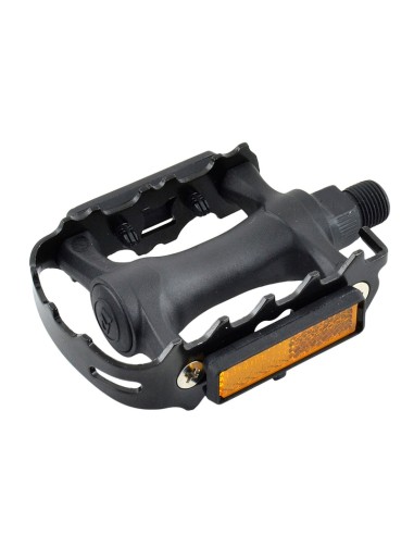 VP COMPONENT Bike Pedals Steel Black 9/16"