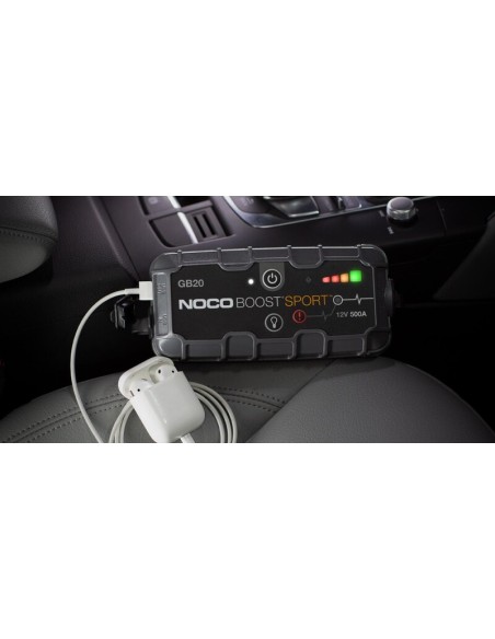 NOCO GB20 Battery Jump Starter Lithium 12V 500A