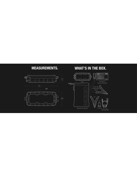 NOCO GB40 Battery Jump Starter Lithium 12V 1000A