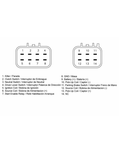 TECNIUM CDI Box Yamaha YFM350X Warrior