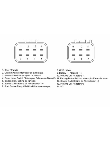 TECNIUM CDI Box Yamaha YFM350X Warrior