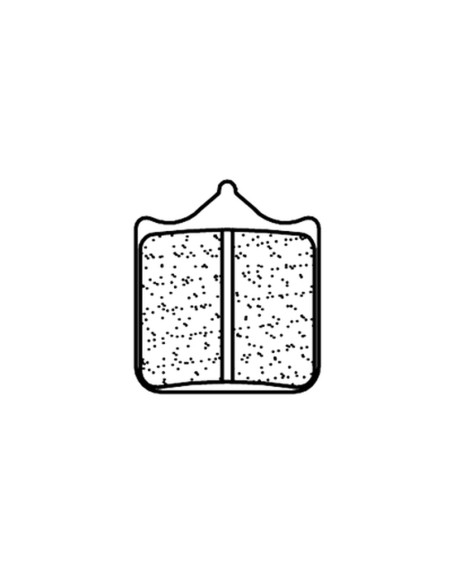 CL BRAKES Racing Sintered Metal Brake pads - 1207C60