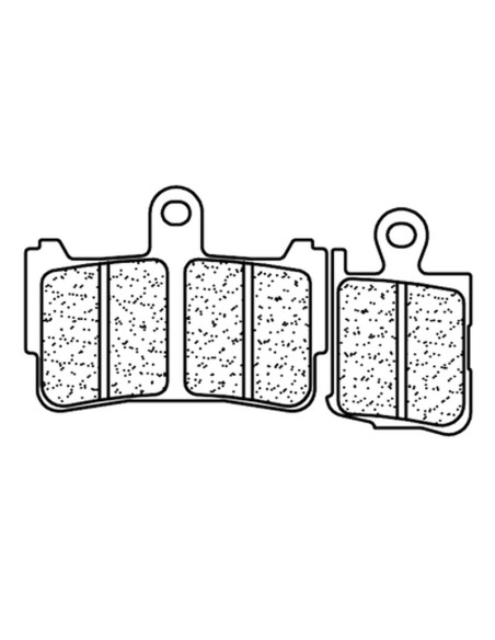 CL BRAKES Street Sintered Metal Brake pads - 1216XBK5