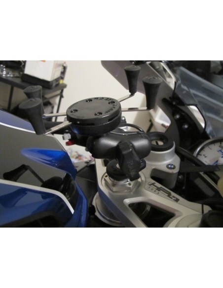 RAM MOUNTS X-Grip® Short Arm Phone Holder with Fork Stem Base