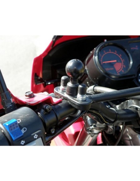 RAM MOUNTS U-Bolt Rail Base Ø 12.7mm to 31.8mm - B Size Ball