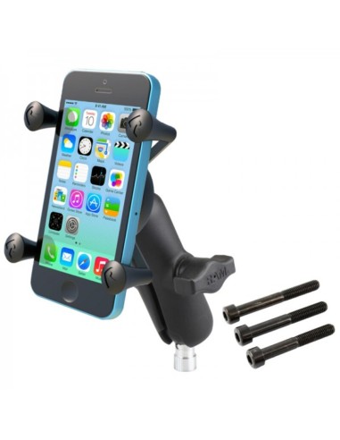 RAM MOUNTS X-Grip® Medium Arm Phone Holder with Bar Mount Base