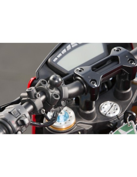 RAM MOUNTS Torque® Medium Rails Base Ø 19.5mm to 25.4mm - B Size Ball
