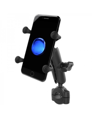 RAM MOUNTS X-Grip® Medium Arm Phone Holder with Medium Handlebar Base