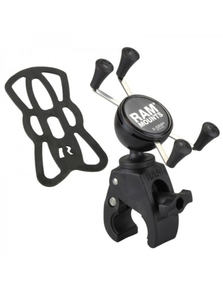 RAM MOUNTS X-Grip® Phone Holder with Snap-Link™ Tough-Claw™ Base