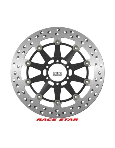 NG BRAKES Race Star Floating Brake Disc - 1597ZG