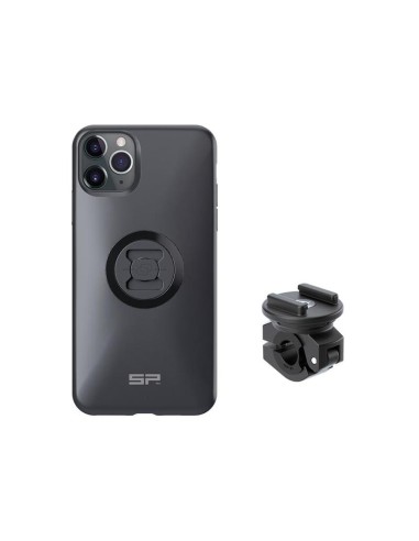 SP CONNECT Moto Bundle fixed on Mirror - iPhone 11 Pro Max