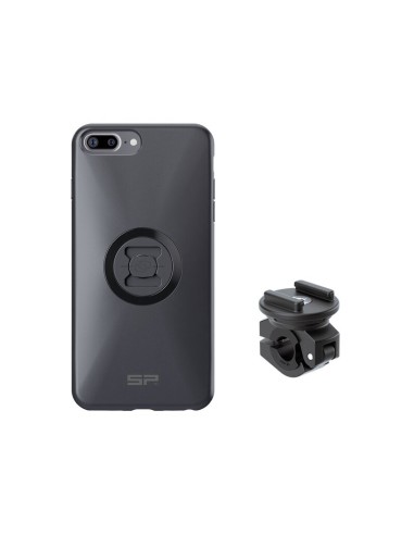 SP CONNECT Moto Bundle fixed on Mirror - iPhone 8 Plus