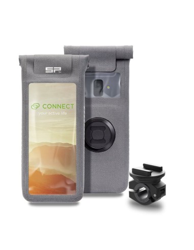 SP-CONNECT Moto Bundle Universal Phone Case - Grey Size M