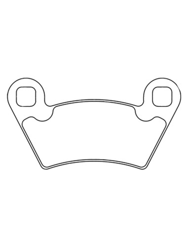 CL BRAKES ATV Sintered Metal Brake pads - 1230ATV1