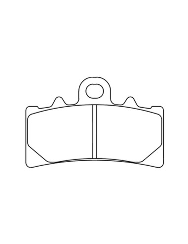 CL BRAKES Street Sintered Metal Brake pads - 1233XBK5