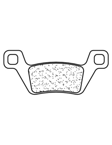 CL BRAKES ATV Sintered Metal Brake pads - 1238ATV1