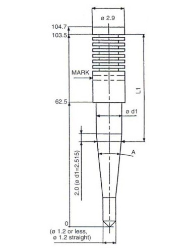 KEIHIN FCR 35-41mm Jet Needle - N427-0CEKQ