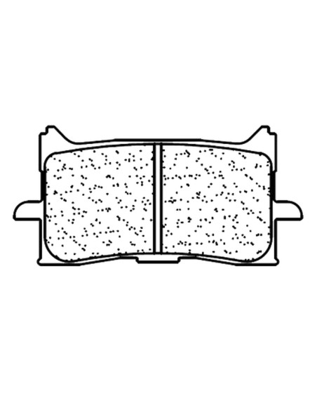 CL BRAKES Street Sintered Metal Brake pads - 1245A3+