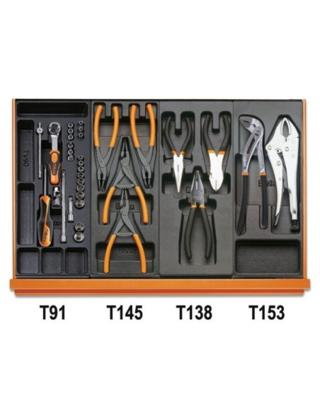 BETA Assortment of 146 tools - Universal use