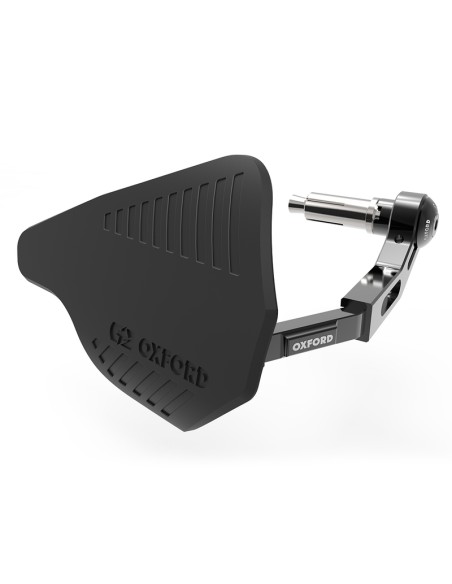 OXFORD Handguards with Aluminium Lever Guard - Black