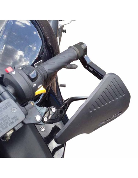 OXFORD Handguards with Aluminium Lever Guard - Black