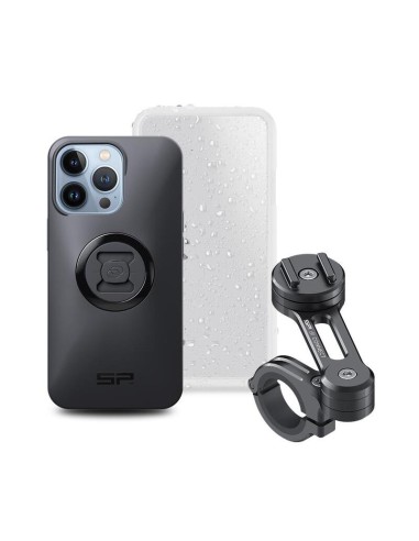 SP-CONNECT Moto Bundle fixat pe ghidon - iPhone 13 Pro