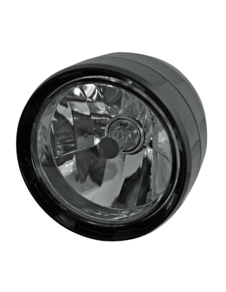 SHIN YO ABS Headlight With Parking Light, Black, HS1, Bottom Mounting