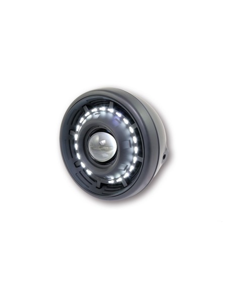 SHIN YO Ellipsoid Headlight Cyclops Black Matt