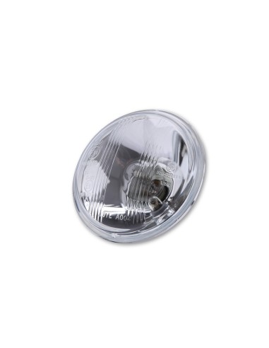 SHIN YO Headlight Insert 4 1/2 ", Embossed Glass, With Bilux Bulb And Parking Light