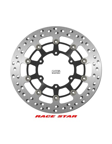 NG BRAKES Race Star Floating Brake Disc - 1214ZG