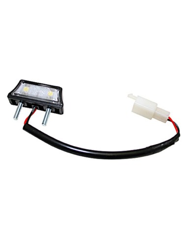 SHIN YO LED License Plate Light, Black