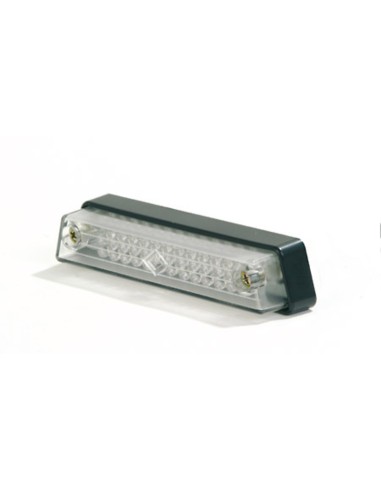 SHIN YO LED Rear Fog Lamp With Long Connection Cable, Transparent Glass