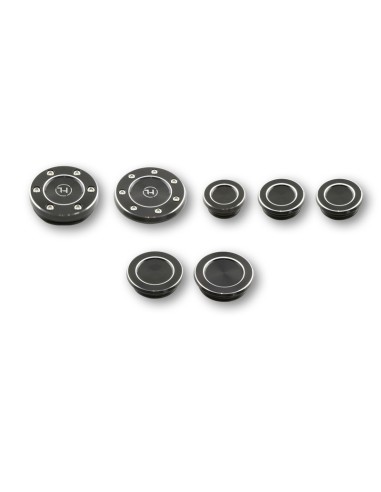 HIGHSIDER Cover cap set, for BMW RnineT CNC FRAME CAP Set A