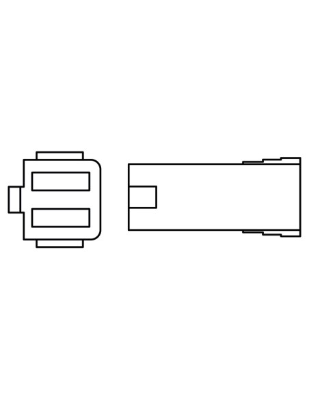 HIGHSIDER smart Adapter Cable For Indicator, For Suzuki (Pair)